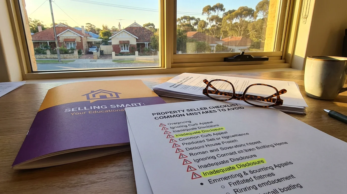 Common property sale mistakes checklist for Perth sellers